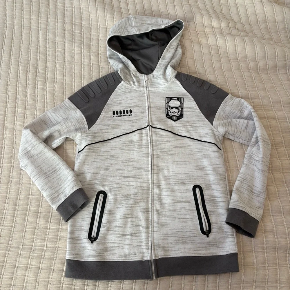 Star‎ Wars Storm Trooper Zip Hoodie SweatShirt Size Large (14/16)